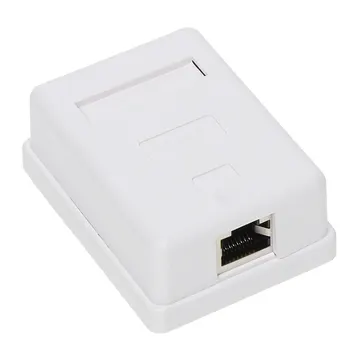 Компьютерная розетка 1 гнездо (TDM RJ45) (TDM) - ЭЛЕКТРИКА в Туле