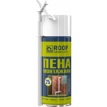 Пена монтажная бытовая 340 ml (маленькая)