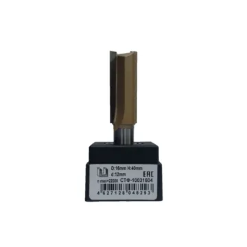Фреза пазовая прямая STF - 1003 12 x 16 х 40 - РАСХОДНИКИ К ЭЛЕКТРОИНСТРУМЕНТУ в Туле