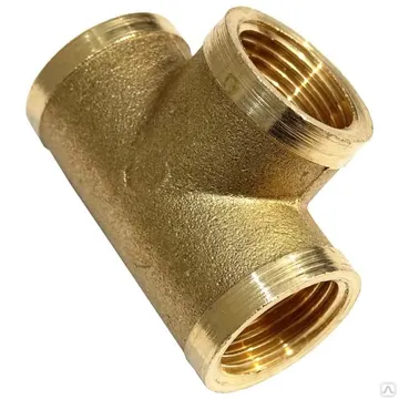 Тройник 1/2гх1/2гх1/2г(10) - САНТЕХНИКА ИНЖЕНЕРНАЯ в Туле