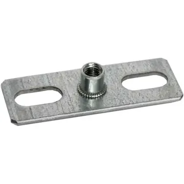 Пластина опорная обл. 80 х 30 (2 отв. М12) (100) - КРЕПЕЖ в Туле