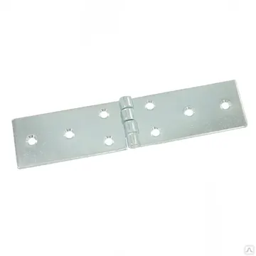 Петля карточная 120 х 34 белый цинк (100)