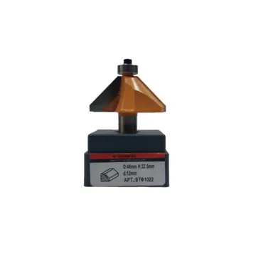 Фреза кром. конусная 45"STF 1022 12 х 48 х 22,5