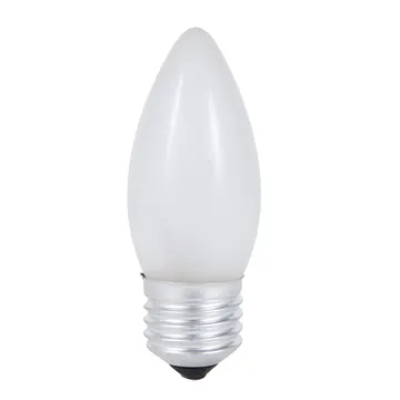 Лампа накаливания свеча 40W E27 (матовая)